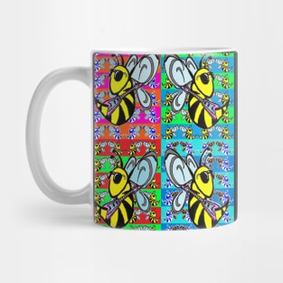 Bass,guitar,pop,art,bee,bees,rocker by LowEndGraphics Mug